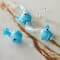 12 Pack: Blue Lampwork Glass Whale Beads by Bead Landing™